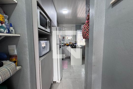 Cozinha de casa à venda com 2 quartos, 44m² em Campina, São Leopoldo