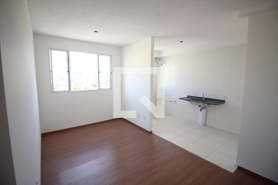 Sala de apartamento à venda com 2 quartos, 46m² em Novo Riacho, Contagem