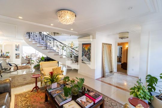 Sala de casa de condomínio à venda com 4 quartos, 632m² em Nonoai, Porto Alegre