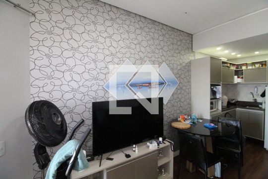 Sala de apartamento para alugar com 1 quarto, 60m² em Jardim Sao Dimas, São José dos Campos
