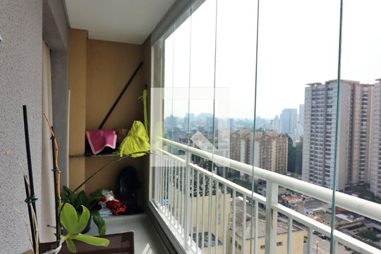 Varanda de apartamento à venda com 2 quartos, 56m² em Baeta Neves, São Bernardo do Campo