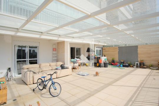 Varanda da Sala de apartamento à venda com 3 quartos, 164m² em Vila Aricanduva, São Paulo