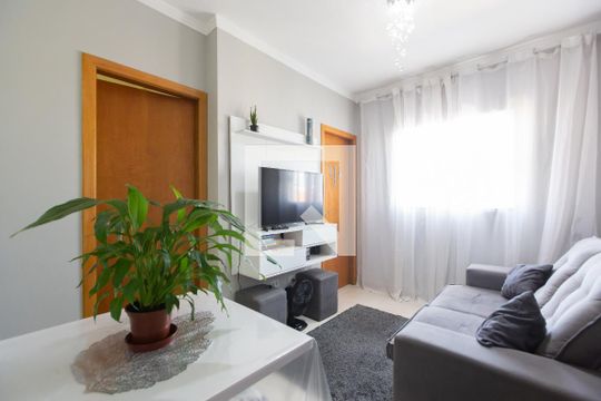 Sala de apartamento à venda com 2 quartos, 38m² em Parada Xv de Novembro, São Paulo