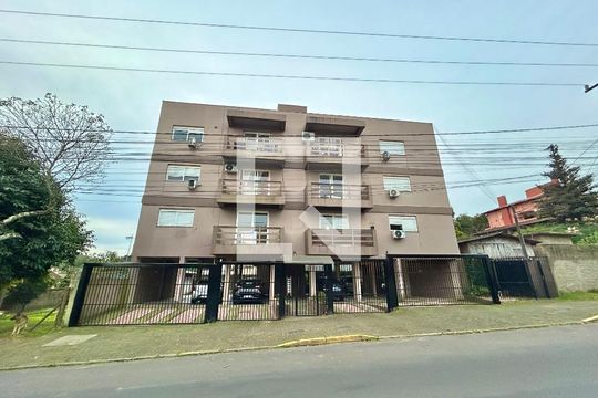Fachada - Placa de apartamento à venda com 2 quartos, 80m² em Santa Teresa, São Leopoldo