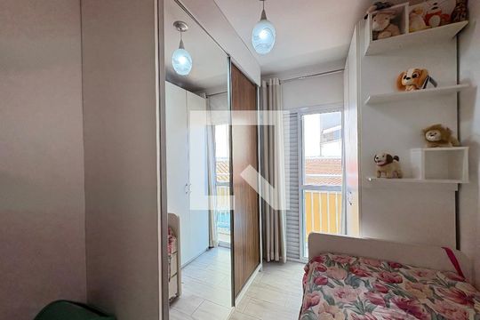 Quarto 1 de apartamento à venda com 2 quartos, 55m² em Parque Oratório, Santo André