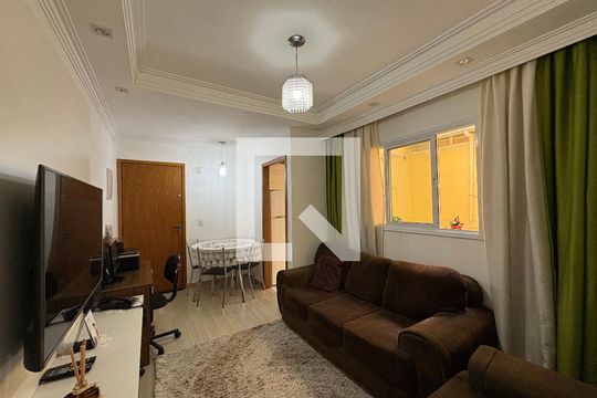 Sala de apartamento à venda com 2 quartos, 55m² em Parque Oratório, Santo André