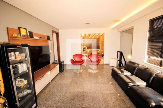 Sala 2 de apartamento à venda com 4 quartos, 315m² em Santo Antônio, Belo Horizonte