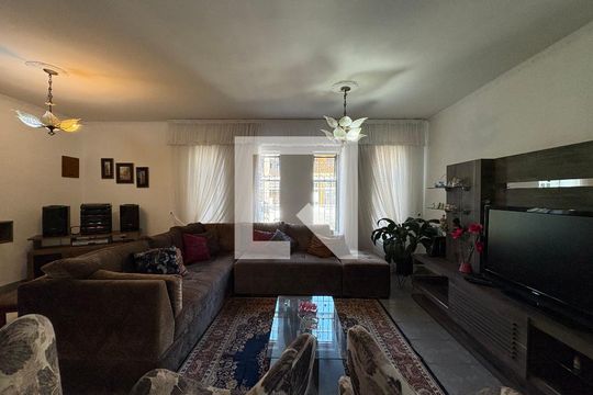 Sala de casa à venda com 3 quartos, 378m² em Vila Lucinda, Santo André