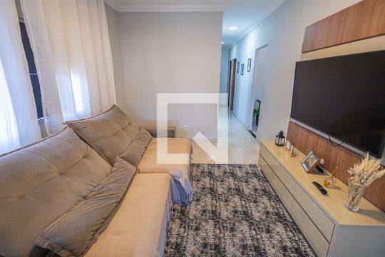 Sala de casa para alugar com 3 quartos, 91m² em Copacabana, Belo Horizonte