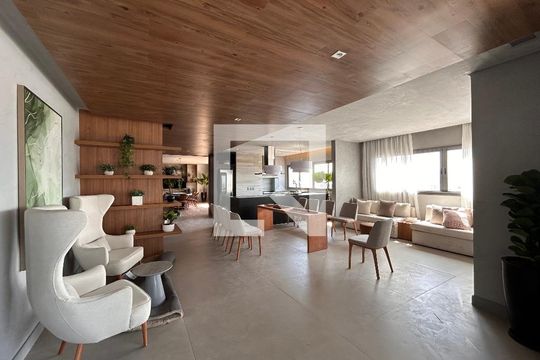Área comum de apartamento à venda com 2 quartos, 82m² em Vila Primavera, São Paulo