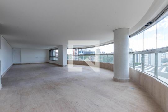 Sala de apartamento à venda com 4 quartos, 323m² em Santa Lúcia, Belo Horizonte