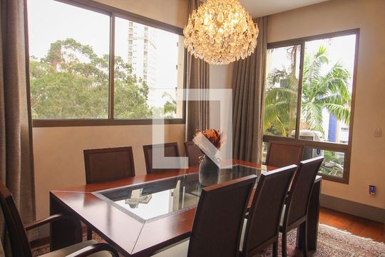 Sala de Jantar de apartamento para alugar com 4 quartos, 425m² em Morumbi, São Paulo