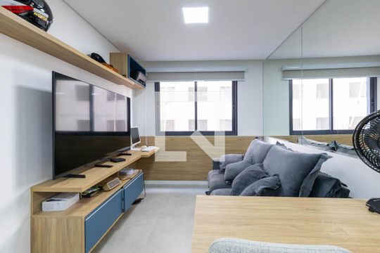 Sala de apartamento à venda com 1 quarto, 25m² em Vila Buarque, São Paulo