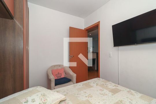 Quarto de apartamento à venda com 2 quartos, 36m² em Chácara das Pedras, Porto Alegre