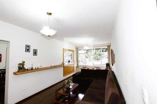 Sala 1 de apartamento à venda com 4 quartos, 180m² em Luxemburgo, Belo Horizonte