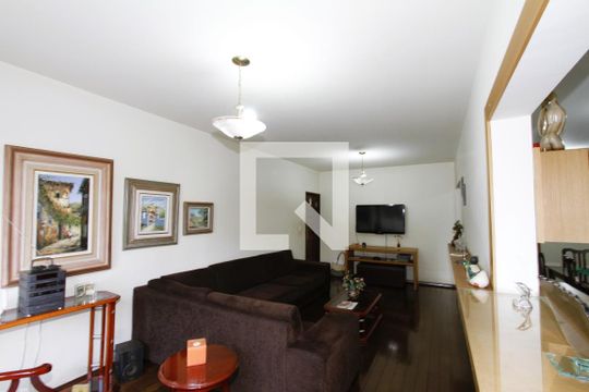 Sala 1 de apartamento à venda com 4 quartos, 180m² em Luxemburgo, Belo Horizonte