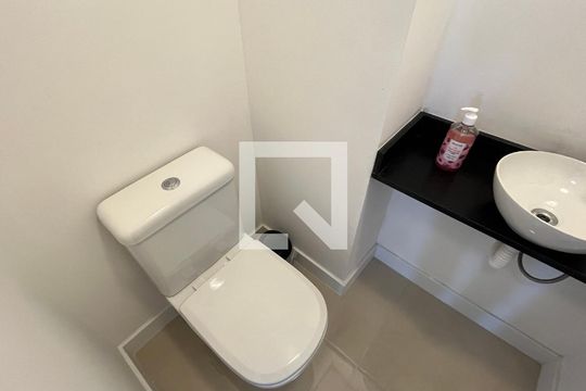 Lavabo de apartamento à venda com 3 quartos, 105m² em Nova Campinas, Campinas