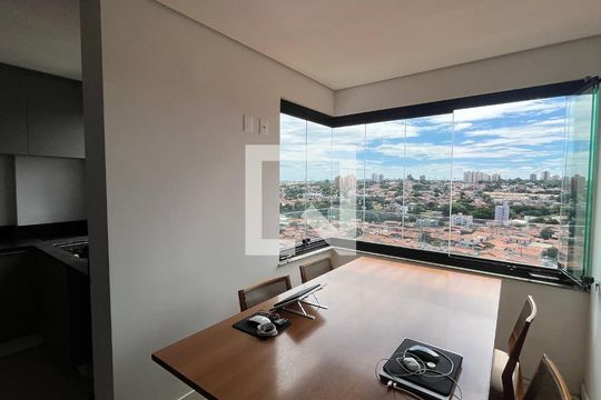Varanda Sala de apartamento à venda com 3 quartos, 105m² em Nova Campinas, Campinas