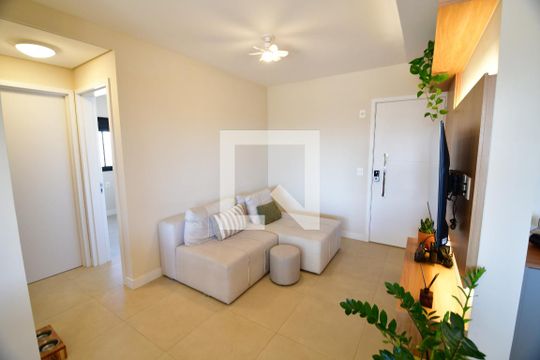 Sala de apartamento à venda com 3 quartos, 105m² em Nova Campinas, Campinas