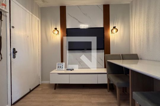 Sala de apartamento para alugar com 2 quartos, 60m² em Rio Branco, São Leopoldo