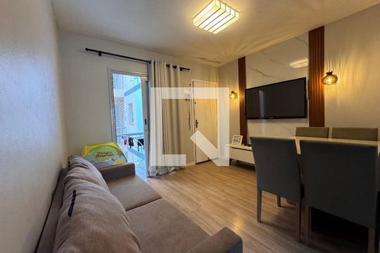 Sala de apartamento para alugar com 2 quartos, 60m² em Rio Branco, São Leopoldo