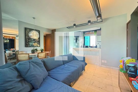 Sala de apartamento à venda com 3 quartos, 100m² em Prado, Belo Horizonte