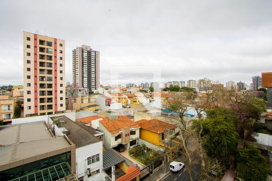 Vista da varanda de apartamento à venda com 2 quartos, 84m² em Vila Santa Teresa, Santo André