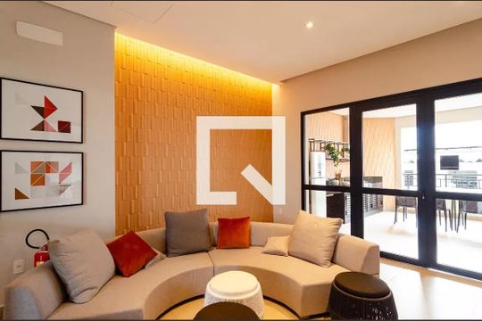 Hall de entrada de kitnet/studio para alugar com 0 quarto, 30m² em Mirandópolis, São Paulo