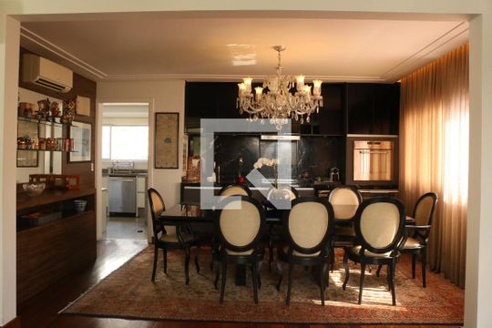 Sala de Jantar de apartamento para alugar com 4 quartos, 267m² em Perdizes, São Paulo