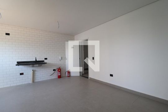 Sala de apartamento à venda com 2 quartos, 88m² em Vila Guiomar, Santo André