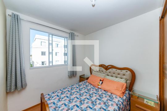 Quarto 1 de apartamento para alugar com 2 quartos, 45m² em Chácara Cotia, Contagem