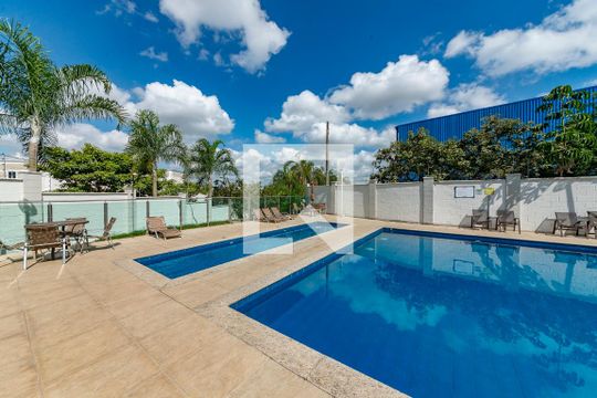 Área comum de apartamento para alugar com 2 quartos, 45m² em Chácara Cotia, Contagem