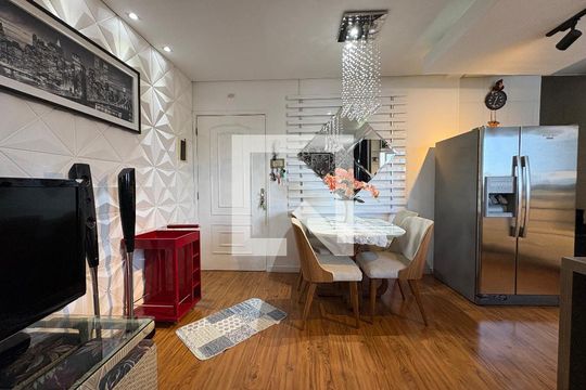 Sala de apartamento à venda com 2 quartos, 104m² em Jardim Ana Maria, Santo André