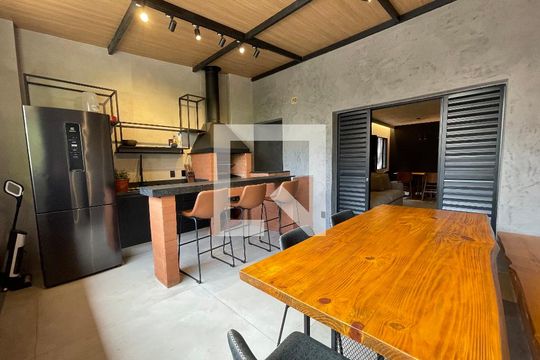 Varanda gourmet de casa à venda com 3 quartos, 140m² em Jardim Bonfiglioli, São Paulo