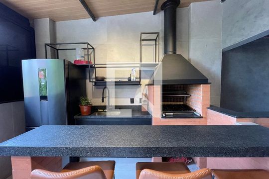 Varanda gourmet de casa à venda com 3 quartos, 140m² em Jardim Bonfiglioli, São Paulo