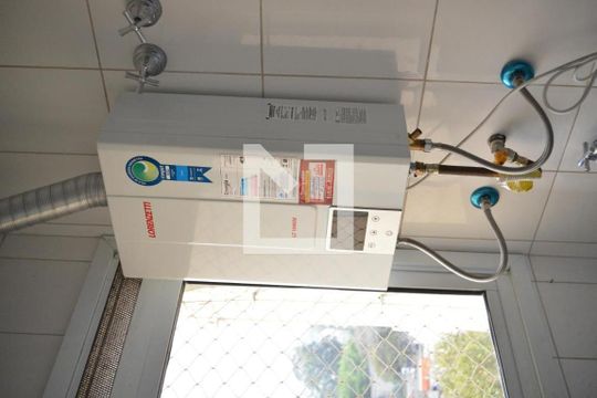 Área de Serviço de apartamento à venda com 3 quartos, 77m² em Campestre, Santo André