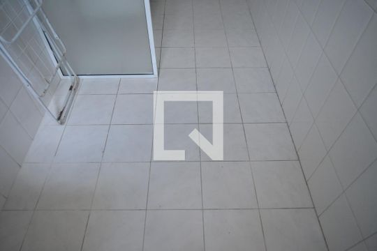 Área de Serviço de apartamento à venda com 3 quartos, 77m² em Campestre, Santo André