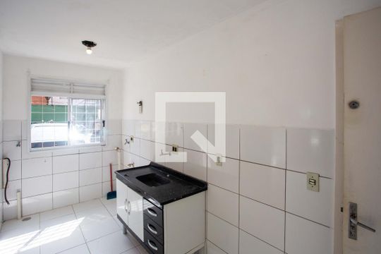 Cozinha de apartamento à venda com 2 quartos, 54m² em Jardim Casa Grande, Diadema