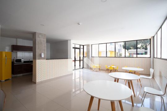 Área comum - Salão de festas de apartamento à venda com 3 quartos, 63m² em Recanto das Rosas, Osasco
