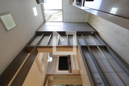 Cozinha de apartamento para alugar com 2 quartos, 48m² em City Ribeirão, Ribeirão Preto