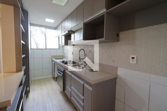 Cozinha de apartamento para alugar com 2 quartos, 48m² em City Ribeirão, Ribeirão Preto