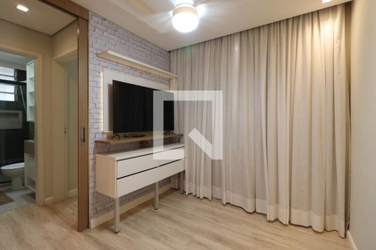 Sala de apartamento para alugar com 2 quartos, 48m² em City Ribeirão, Ribeirão Preto