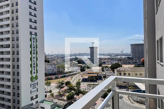Varanda da Sala de apartamento à venda com 2 quartos, 56m² em Santo Cristo, Rio de Janeiro