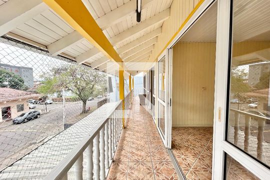 Sacada da Sala de apartamento à venda com 3 quartos, 130m² em Ideal, Novo Hamburgo