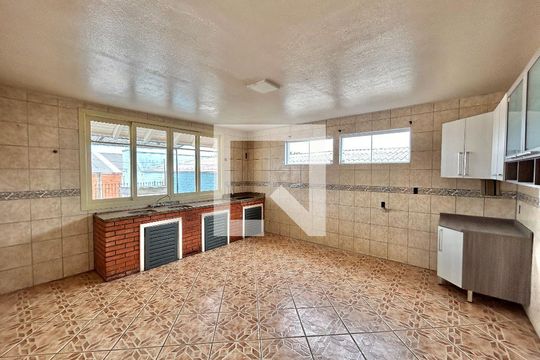 Cozinha de apartamento à venda com 3 quartos, 130m² em Ideal, Novo Hamburgo