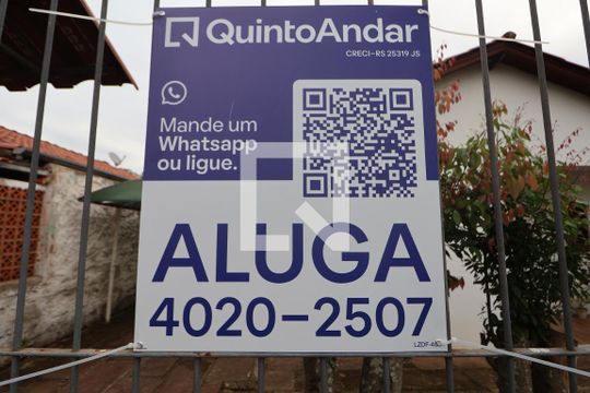 Placa de casa para alugar com 1 quarto, 63m² em Igara, Canoas