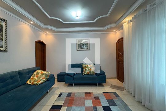 Sala de casa à venda com 3 quartos, 260m² em Vila Guaraciaba, Santo André