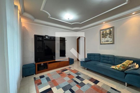 Sala de casa à venda com 3 quartos, 260m² em Vila Guaraciaba, Santo André