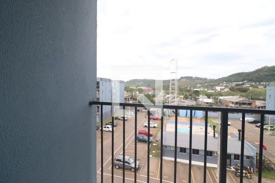 Quarto 01 sacada de apartamento para alugar com 2 quartos, 66m² em Roselândia, Novo Hamburgo