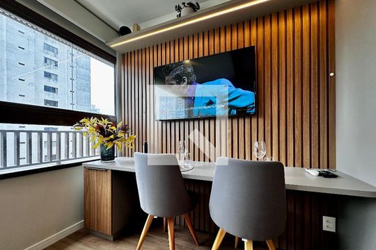 Studio de kitnet/studio para alugar com 0 quarto, 25m² em Campo Belo, São Paulo